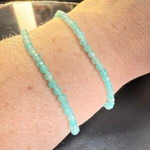 Pulseira Amazonitas Naturais