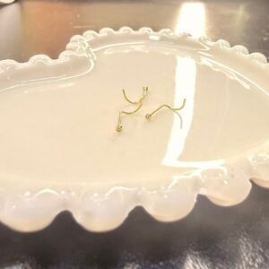 Piercing Ponto de Luz para Nariz no Ouro 18K