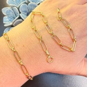 Pulseira Malha Cartier no Ouro Amarelo 18K